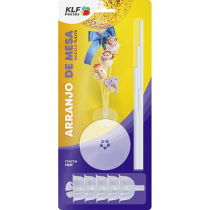 Suporte Para Balao Kit Arranjo C/05hastes 28cm Cr-123435-69631