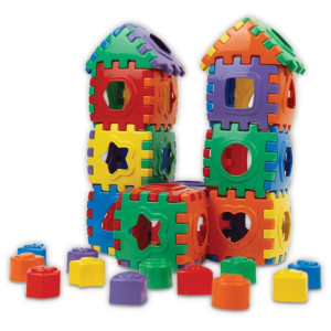 Brinquedo Educativo Blocos Divertidos 52pcs-119695-89762