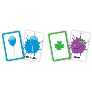 Jogo De Cartas Educa Cores 34 Cartas-119687-34016