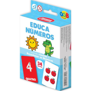 Jogo De Cartas Educa Numeros 34 Cartas-119690-13718