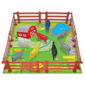 Miniatura Colecionavel Fazendinha 16pcs + Cenario-119703-47865