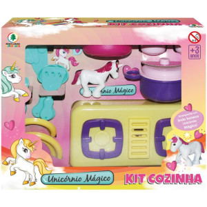 Brincando De Casinha Unicornio Magico Kit Cozinha-119729-58317