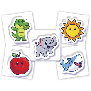 Brinquedo Pedagogico Encaixa Figuras 48 Pcs-119701-15123