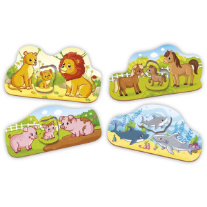 Brinquedo Pedagogico Papai, Mamae E Bebe 40 Pcs-119707-55145