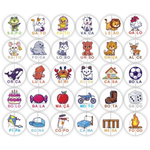 Brinquedo Pedagogico Silabas 60 Pcs-119712-41814