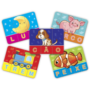 Brinquedo Pedagogico Soletrando 72 Pcs-119713-19467