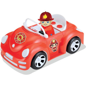 Carrinho Bombeiros Super Car C/boneco-119724-26997