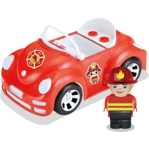 Carrinho Bombeiros Super Car C/boneco-119724-70403