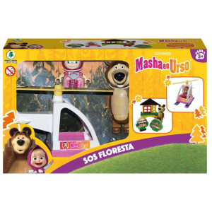 Cenario Tematico (playset) Masha E O Urso Sos Floresta-119723-39146