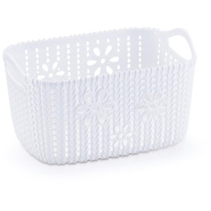 Cesta Organizadora Floral Branca 3,5l-119732-94102