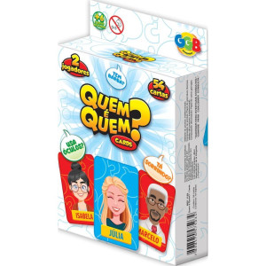 Jogo De Cartas Quem é Quem? 54 Cartas-119711-30125