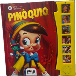 Livro Sonoro Pinoquio 19x19,5cm 12pag.-122782-24396