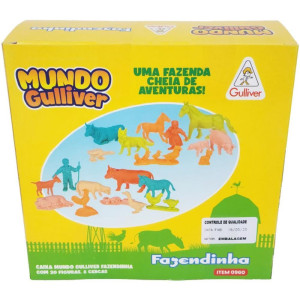 Miniatura Colecionavel Fazendinha C/20 Figu. E Cercas-123455-40399