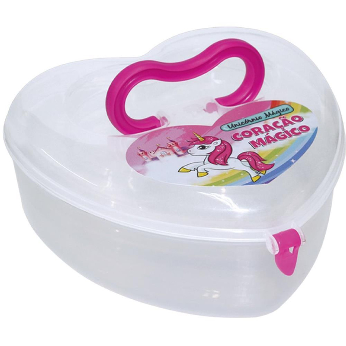 Organizador Maleta Unicornio Coracao C/ade-119726-13218