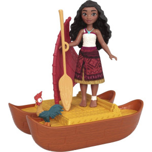 Boneca Disney Moana Mini Playset Moana E Ami-121268-44778
