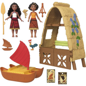 Boneca Disney Moana Mini Playset Moana E Ami