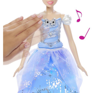 Boneca Disney Princesa Cinderela Vest.c/luze-121253-44872