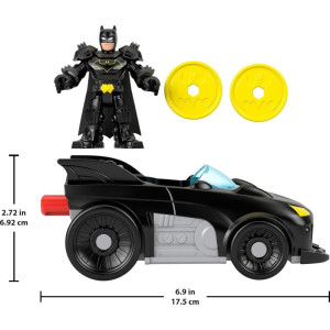 Imaginext Dcsf Batveiculo + Figura-121332-32136