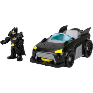 Imaginext Dcsf Batveiculo + Figura