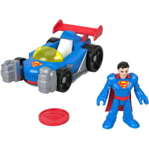 Imaginext Dcsf Supermobile + Figura
