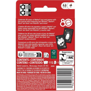 Jogo De Cartas Uno 80th Mattel-121304-53370