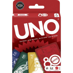 Jogo De Cartas Uno 80th Mattel-121304-58357