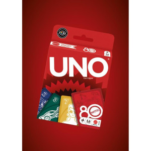 Jogo De Cartas Uno 80th Mattel-121304-71176