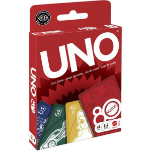 Jogo De Cartas Uno 80th Mattel-121304-75035