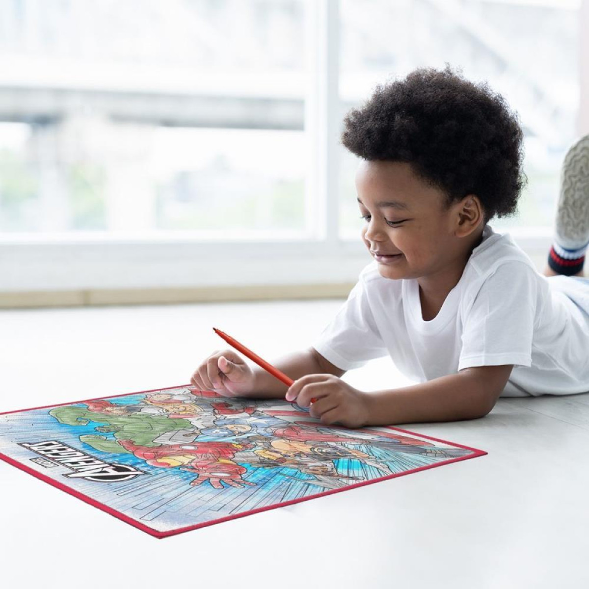 Brinquedo Para Colorir Tapete Mágico Acqua Avengers-119265-82114