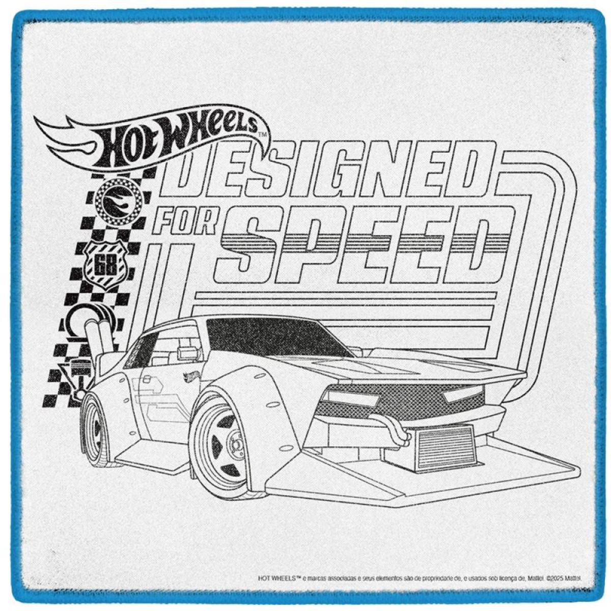 Brinquedo Para Colorir Tapete Mágico Aqua Hot Wheels-119267-98532