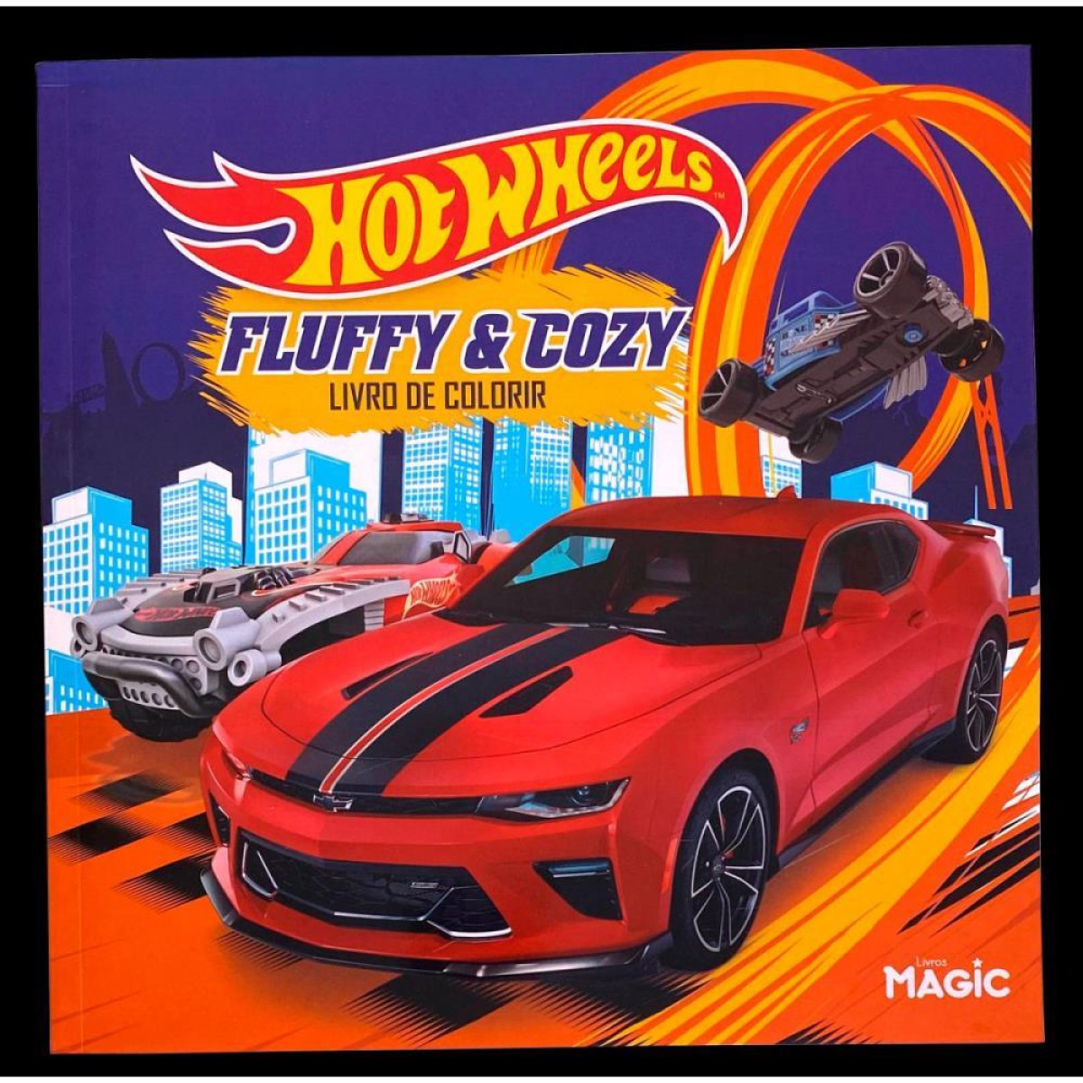 Livro De Colorir Comfy E Cozy Hot Wheels 96pgs-123331-53630