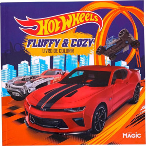 Livro De Colorir Comfy E Cozy Hot Wheels 96pgs-123331-64137