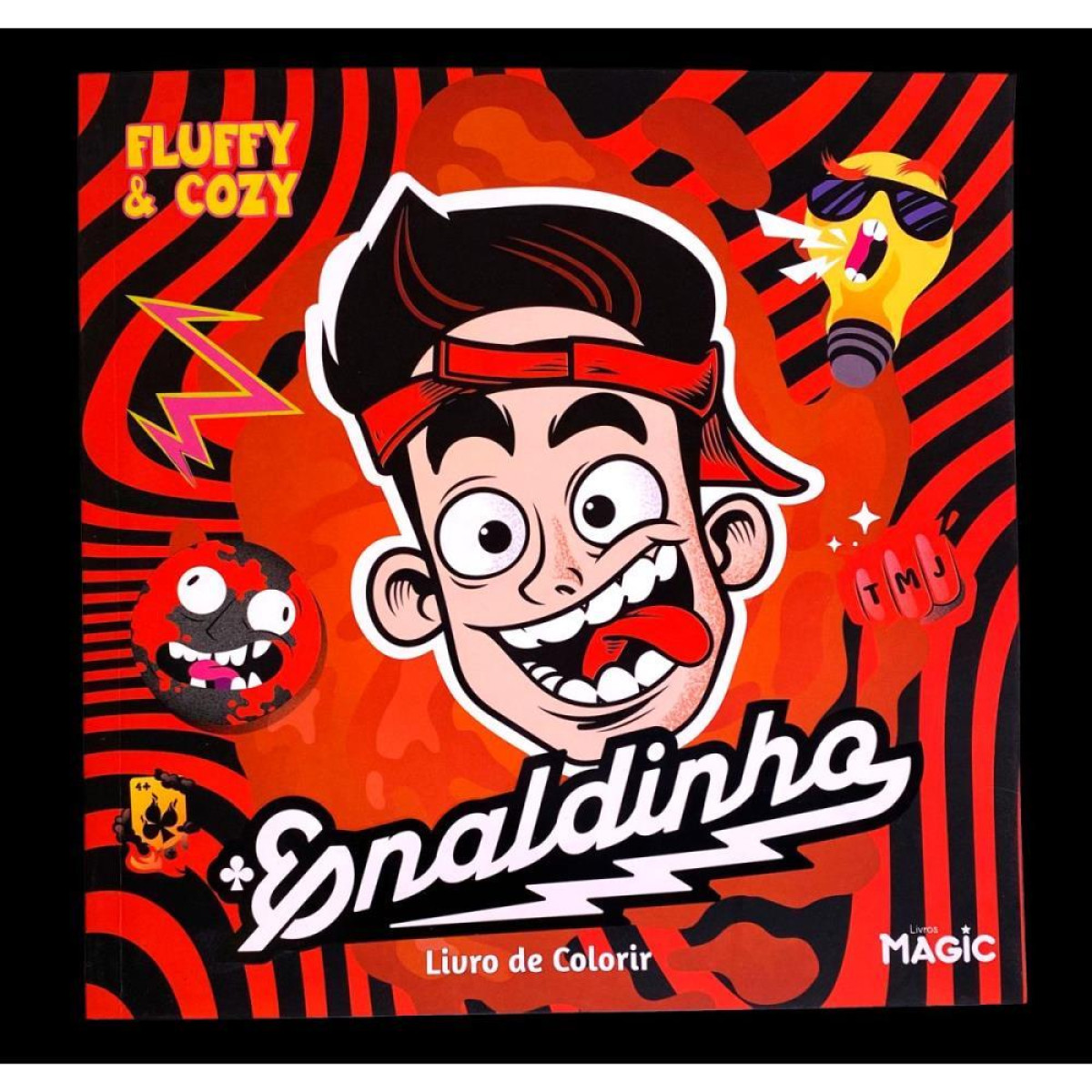 Livro De Colorir Fluffy E Cozy Enaldinho 48pgs-123335-62663