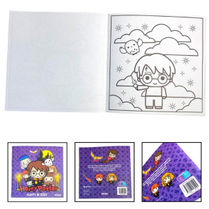 Livro De Colorir Fluffy E Cozy Harry Potter 48p