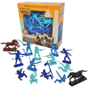 Miniatura Colecionavel Forte Apache Confederados 24fi