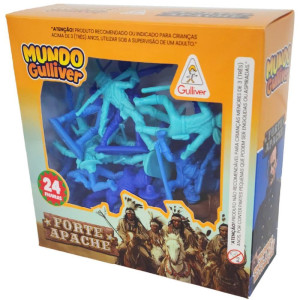 Miniatura Colecionavel Forte Apache Confederados 24fi-123495-76566