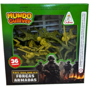 Miniatura Colecionavel Sold.americanos 36fig.e Cercas-123492-61489