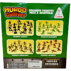 Miniatura Colecionavel Sold.brasileiros 36fig.e Cerca-123491-59860