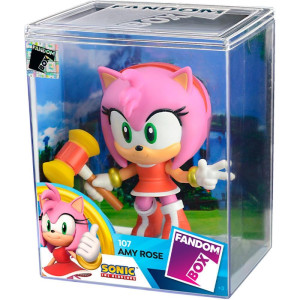 Boneco E Personagem Fandombox Sonic Amy Rose 12cm-123512-38434