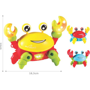 Brinquedo Diverso Caranguejo Divert. C/luz E Som