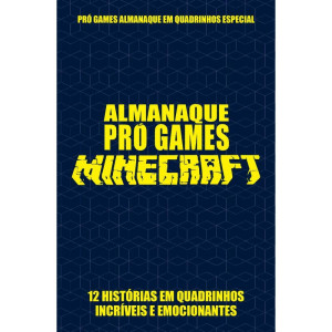 Gibi Minecraft Capa Azul 13,5x20,5c-123315-93501