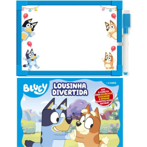 Livro Brinquedo Ilustrado Lousinha Divert.bluey Alfabeto