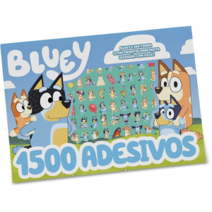 Livro Com Adesivos 1500 Adesivos Bluey-123266-12842