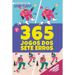 Livro De Atividades 365 Passatempos Jg Sete Erros-123271-58990