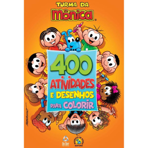 Livro De Atividades 400 Ativi./desen.turma Da Moni-123268-83949