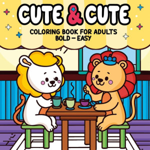 Livro De Colorir Cute E Cute Adults 03