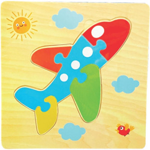 Quebra-cabeca Madeira Aviao Rf8-123644-29413