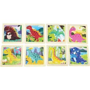 Quebra-cabeca Madeira Dinossauro-123638-13907