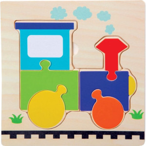 Quebra-cabeca Madeira Trem Rf8-123645-41683