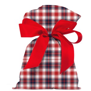 Saco De Presente Perola 428 Cobertor Xadrez 50x69cm 50un-1249100001-42623